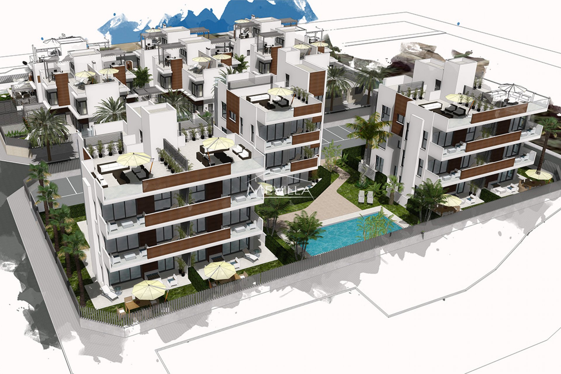 Neubauprojekte - Wohnungen / Wohnanlage  - Mar Menor - Santiago de la Ribera 